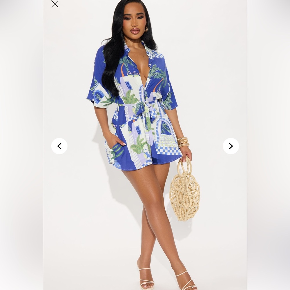 Perfect getaway vacation romper